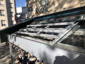 terrasse fermée brasserie tabac paris