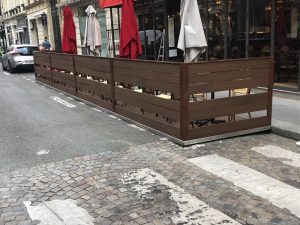 terrasse demontable bar brasserie