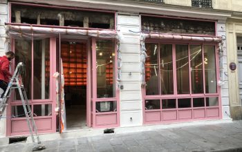 Devanture Pizzeria Florenza Paris 75018